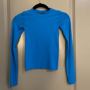 SKIMS XS Blue Long Sleeve
